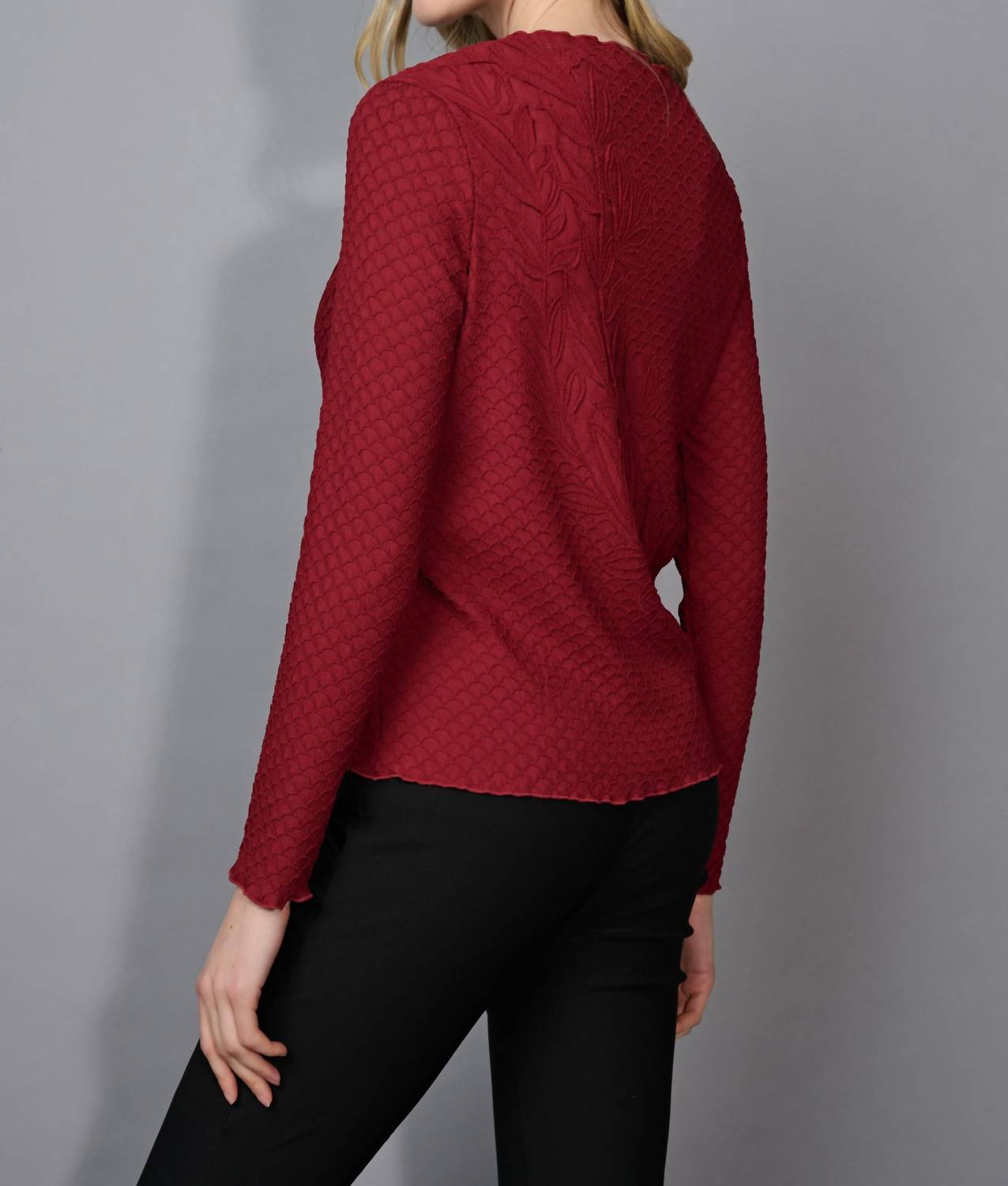 Picadilly - Pleated Leaf Top