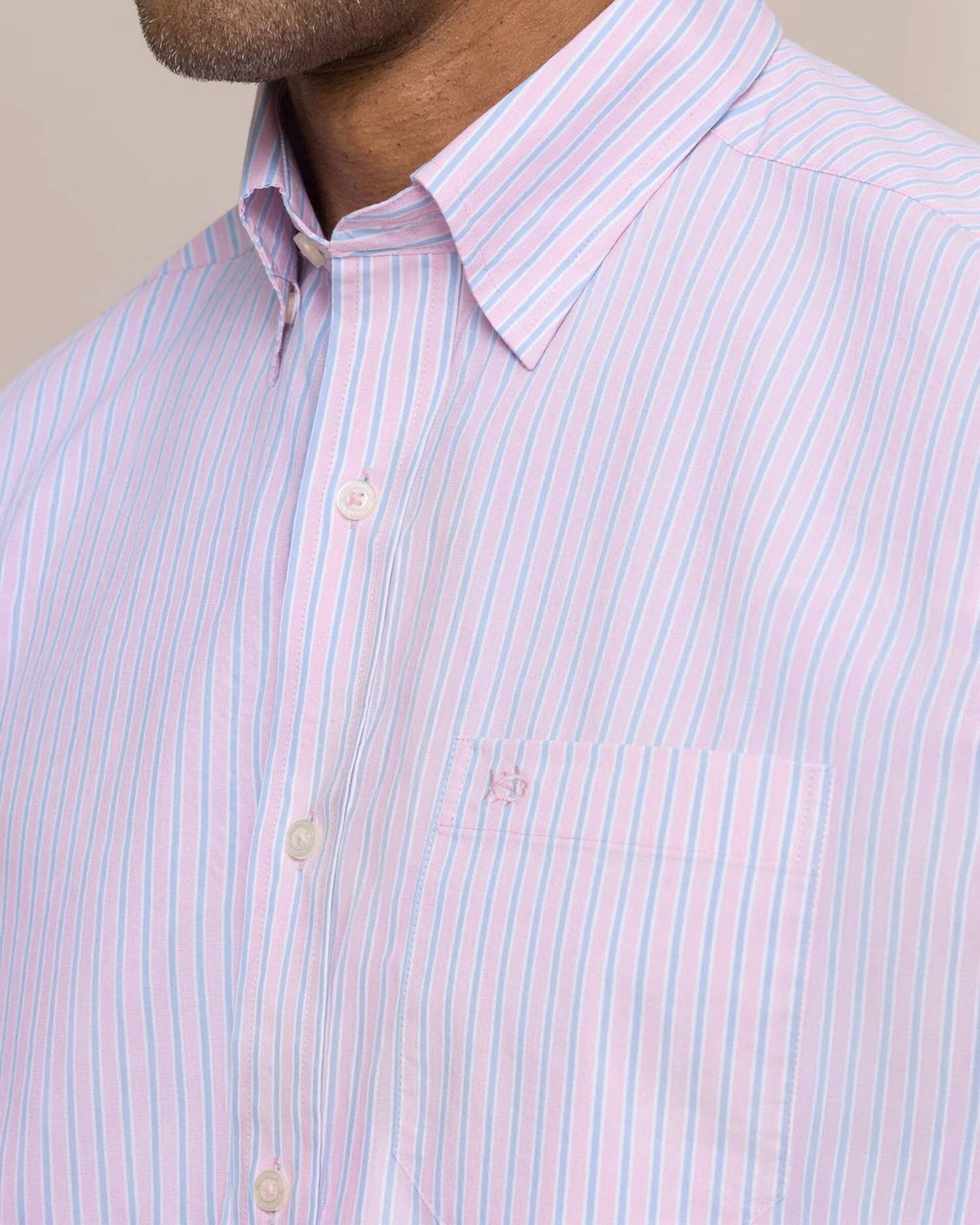 Southern Tide - Amelia Island Stripe Charleston Sport Shirt