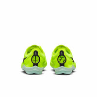 NIKE Men's Zoomx Dragonfly Athletics Distance Spike Shoes in volt cave purple mint foam - men's shoe - detail view