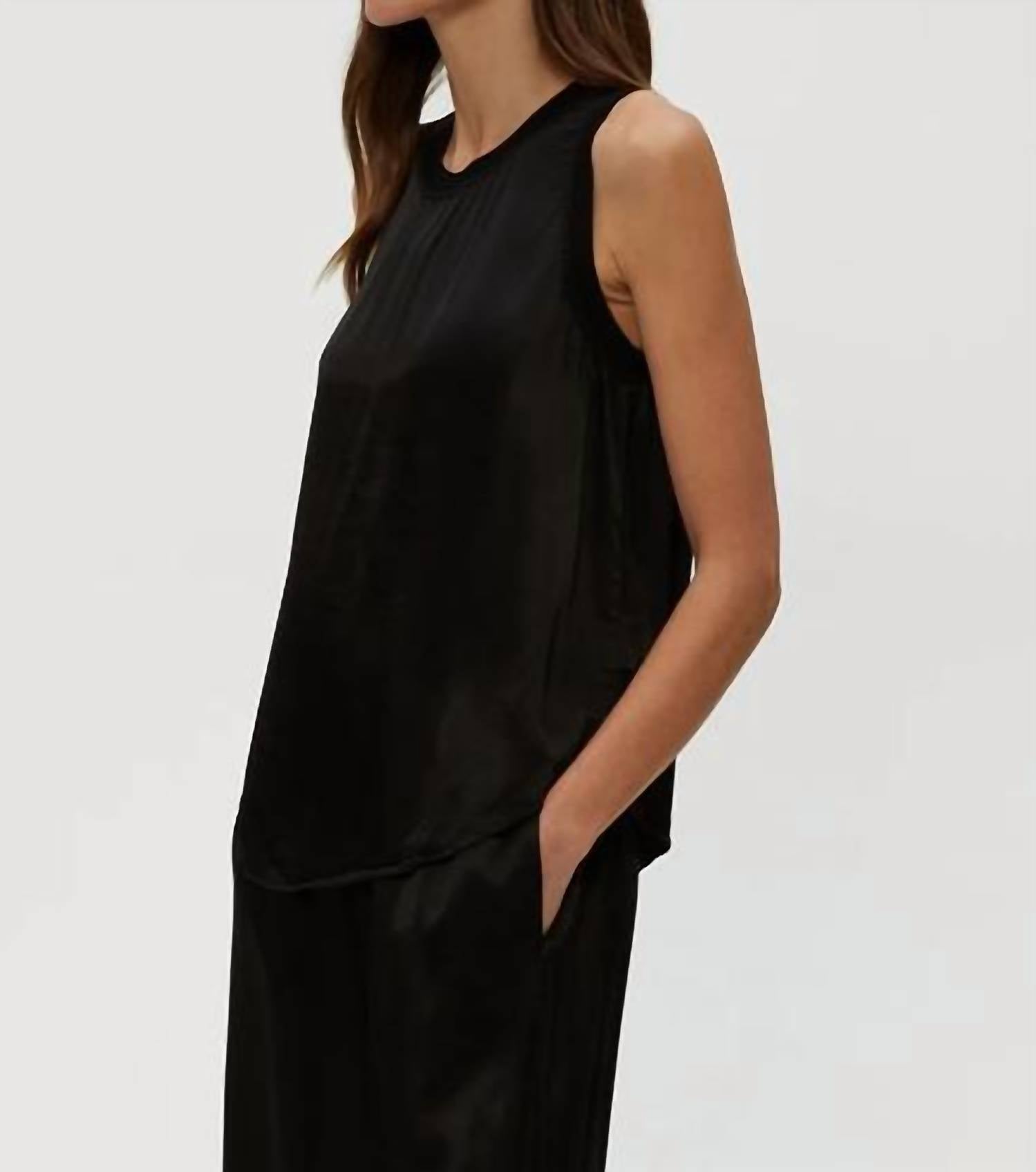 Michael Stars - Shay Satin Binding Tank