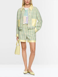 Marc Cain - Textured Contrasting Shorts