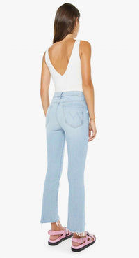 Mother - Insider Crop Step Fray Jean