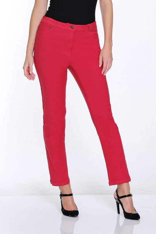 Multiples - Zip Front Ankle Jeans