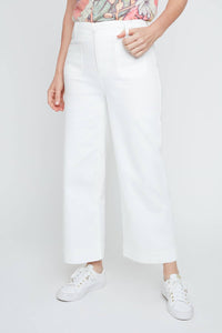 Renuar Helen Ankle Pant in creme - women's pants