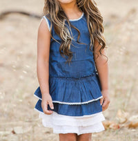 Guadalupe Design - Clementina Denim Dress