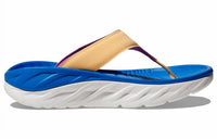 Hoka Women's Ora Recovery Flip Slide in impala coastal sky 1 - women's shoe - view 5