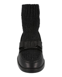 Salvatore Ferragamo Women's Vivaldo Sock Loafers in nero - women's flats - view 4