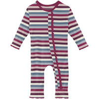 Kickee - Kids' Muffin Ruffle Coverall with Snaps