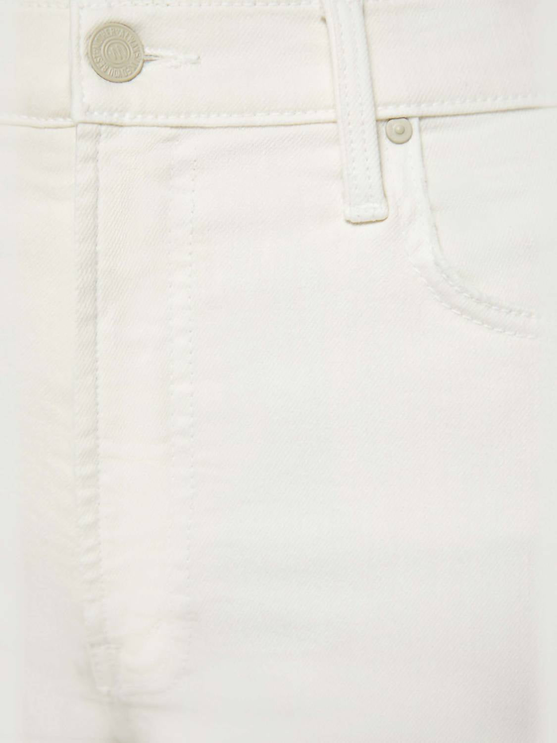 Mother - Rambler Zip Ankle High Rise Straight Jeans
