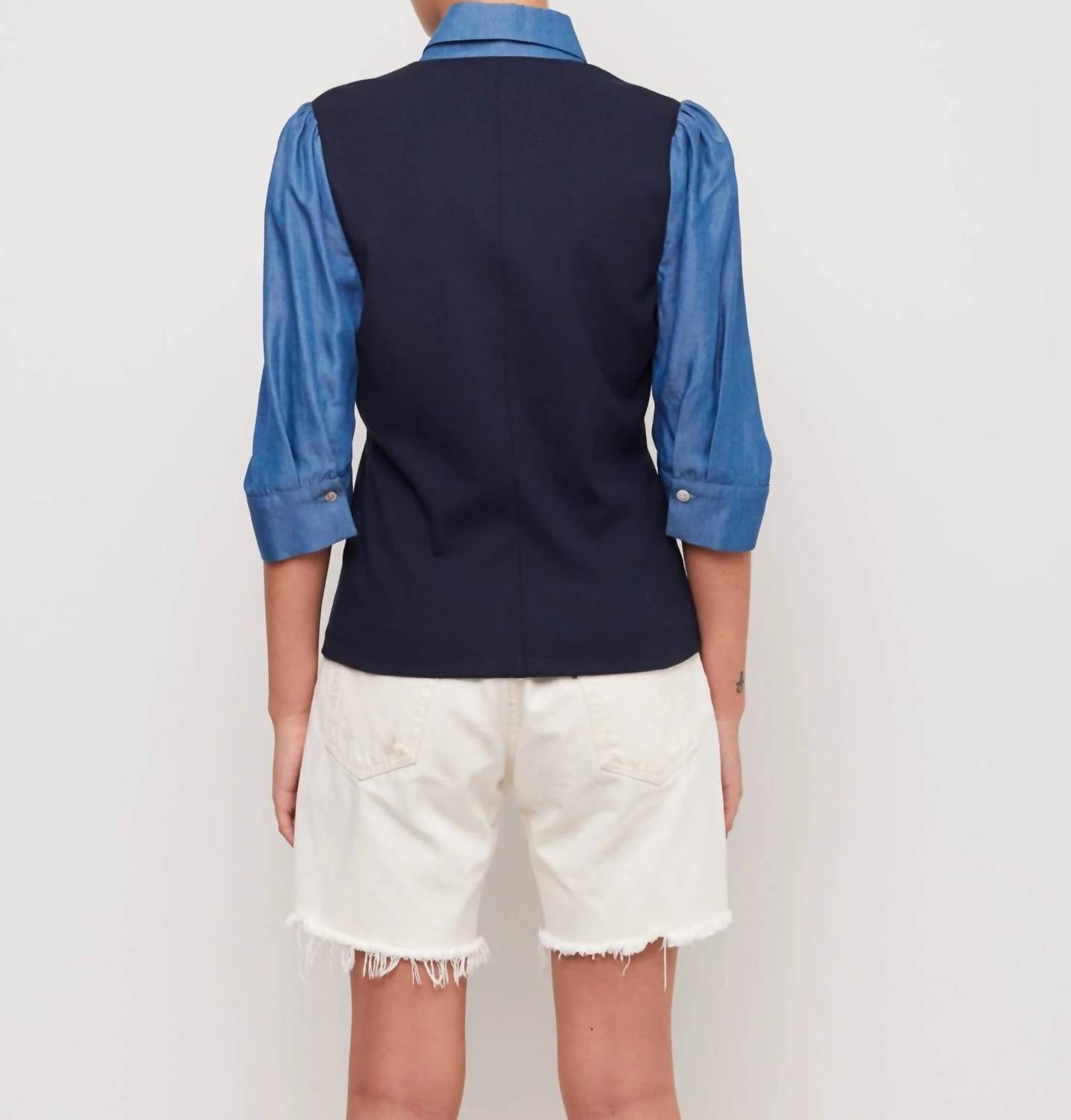 Fifteen Twenty - Camden Contrast Henley Top