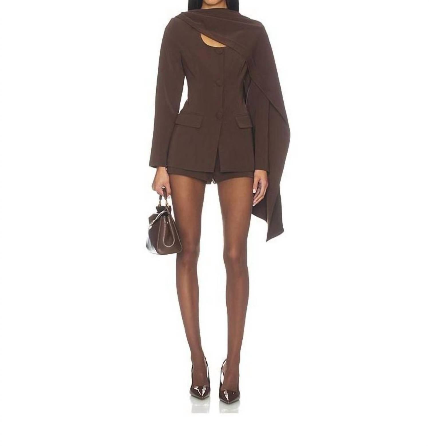 Line And Dot - Nimah Scarf Blazer