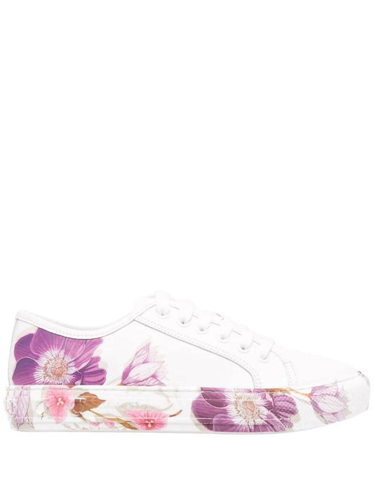 Salvatore Ferragamo - Womens Floral-print Sneakers