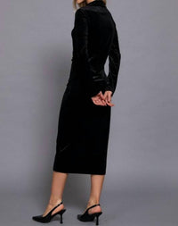Active Basic - Glitter Velvet Long Dress