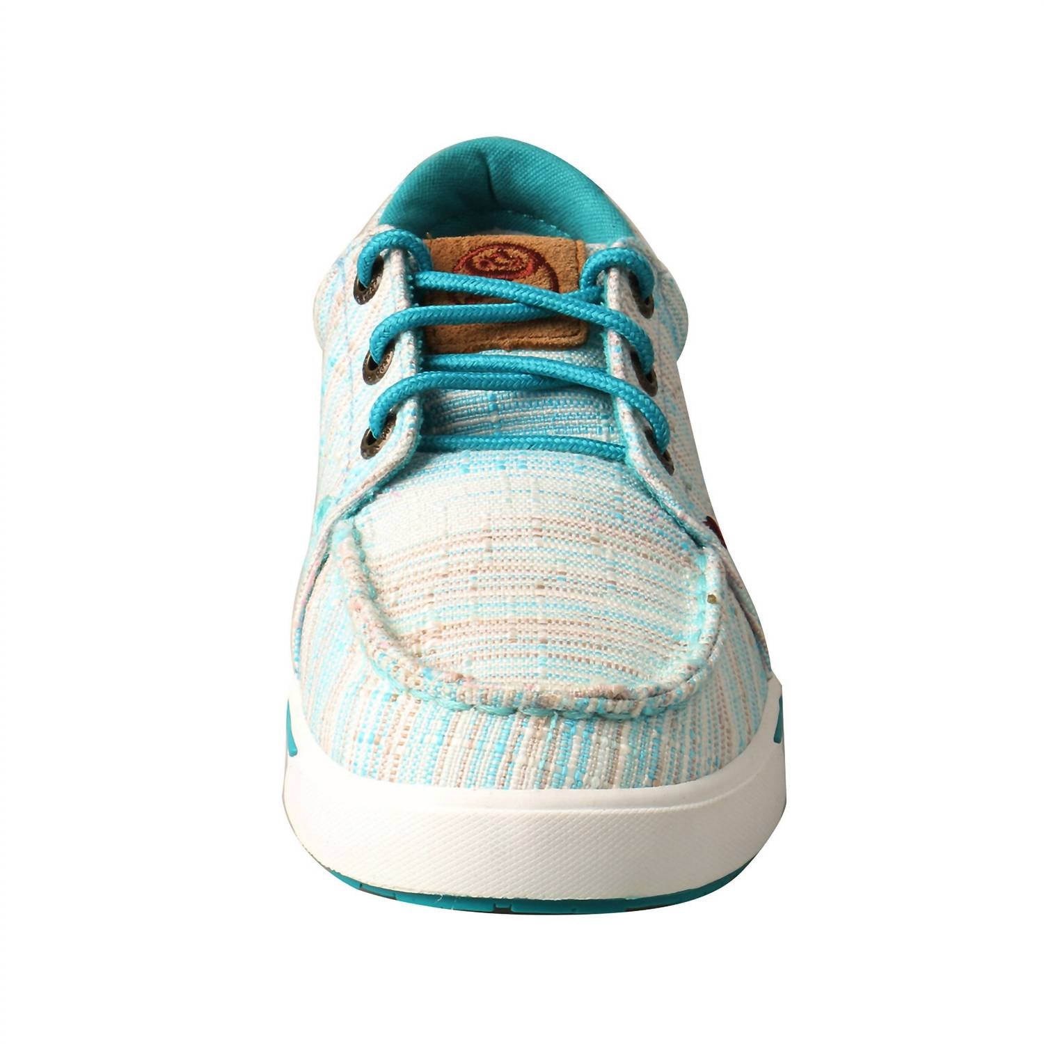 TWISTED X Boy's Loper Classic Shoe in blue multi - kids' sneaker - alternate view