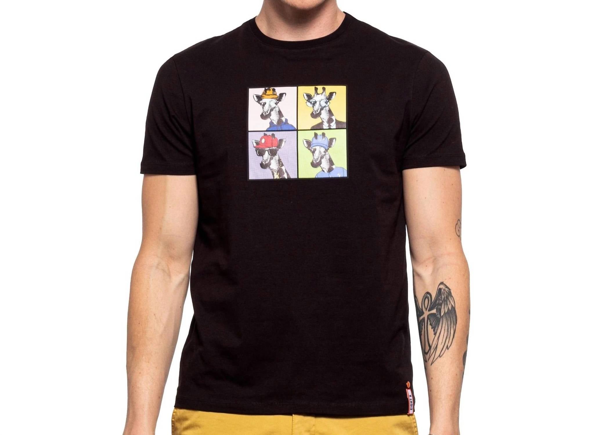 Eight X - The Four Giraffes Graphic T-shirt