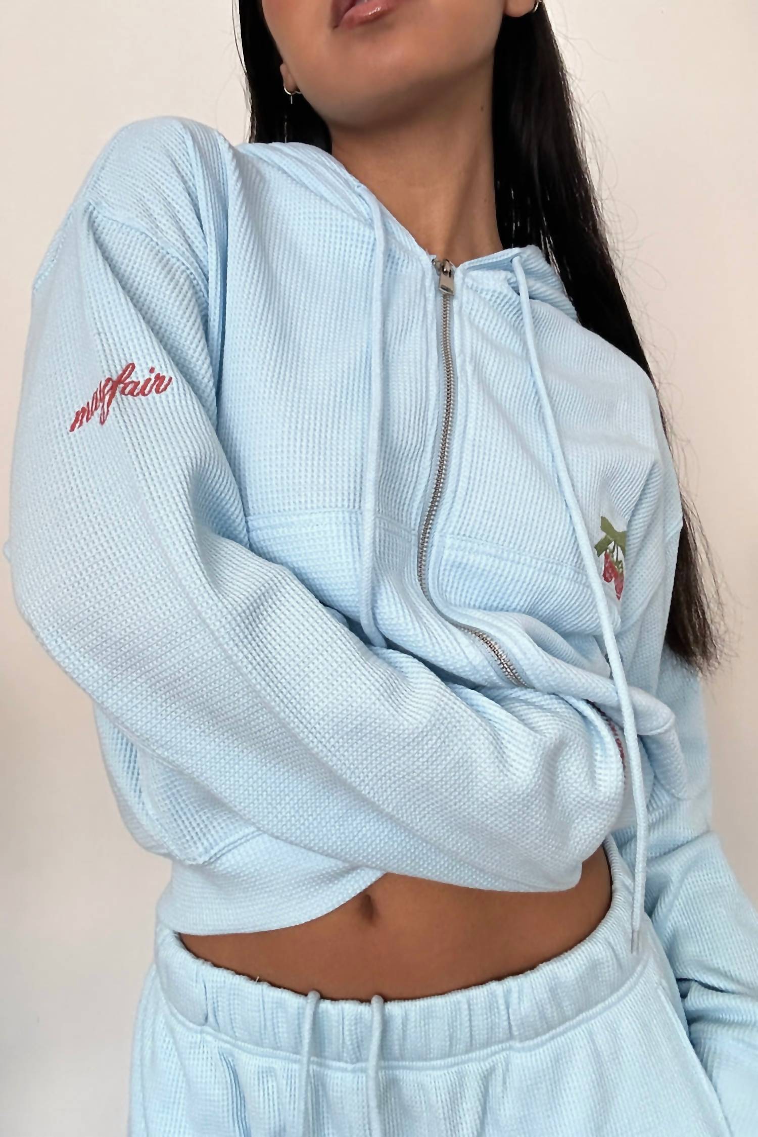 The Mayfair Group - Life Is Sweet Waffle Hoodie