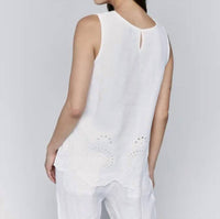 Charlie B - Border Embroidered Top
