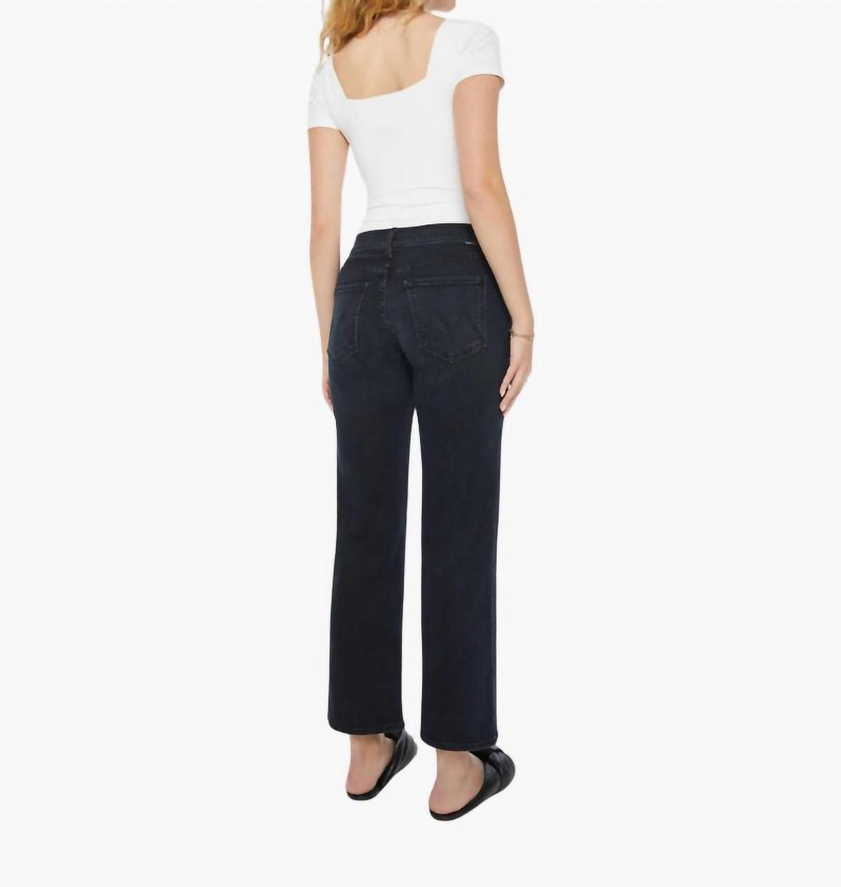 Mother - Mid Rise Rambler Zip Ankle Jeans