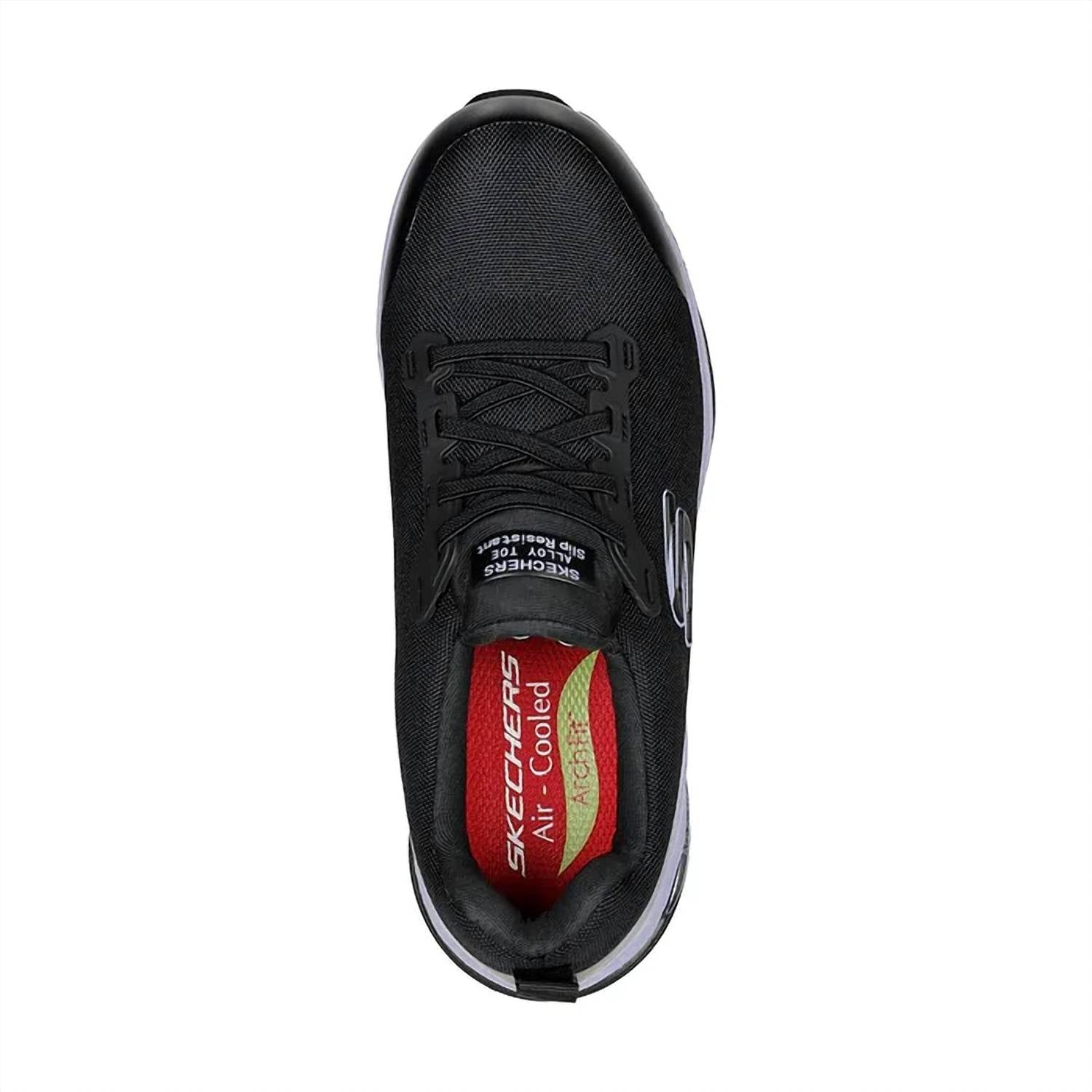 Skechers - Women's Arch Fit Evzan Alloy Toe Slip Resistant Work Shoe