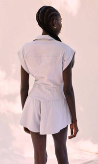 Saylor - Keira Button Front Romper
