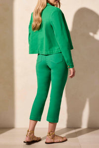 Tribal - Button Front Jacket With Horn Buttons