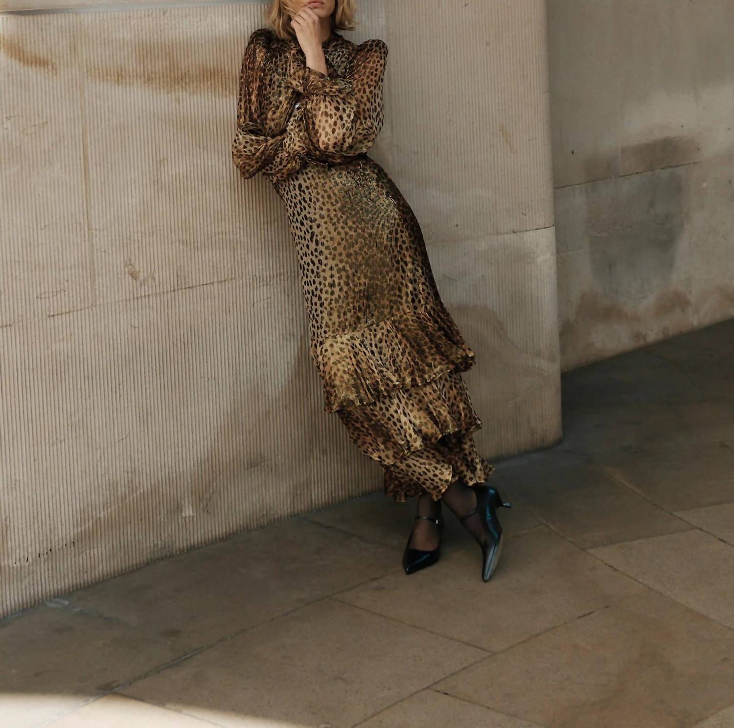 Queens Of Archive - Farrah Scarf Maxi Dress