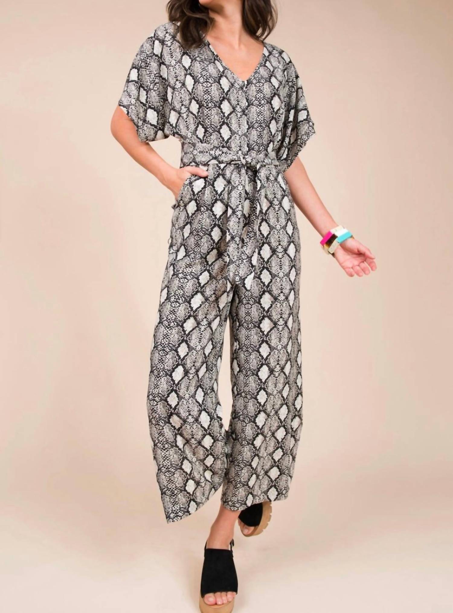 Cropped Jumpsuit