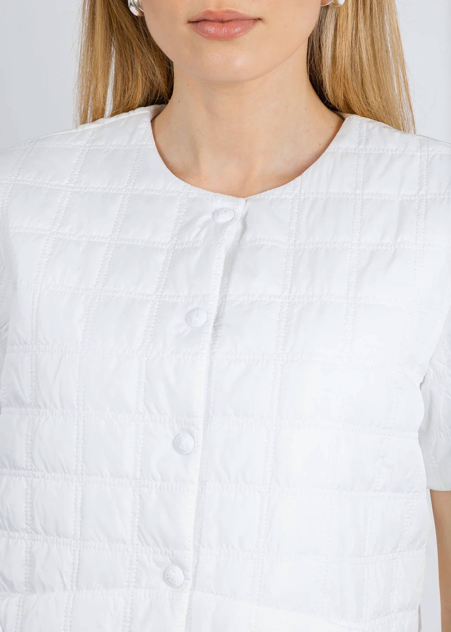 Elliott Lauren - Snap Front Quilted Jacket