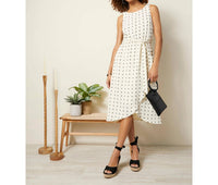 Coco + Carmen - Charlotte Swiss Dot Tank Buttercream Dress