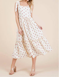 Geegee - Strawberry Fields Midi Sundress