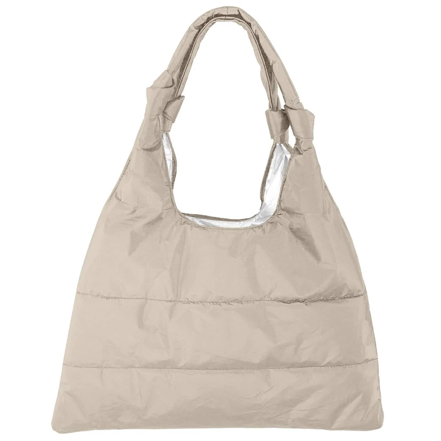 Hi Love - Women's Love Me Knot Puffer Purse Tote