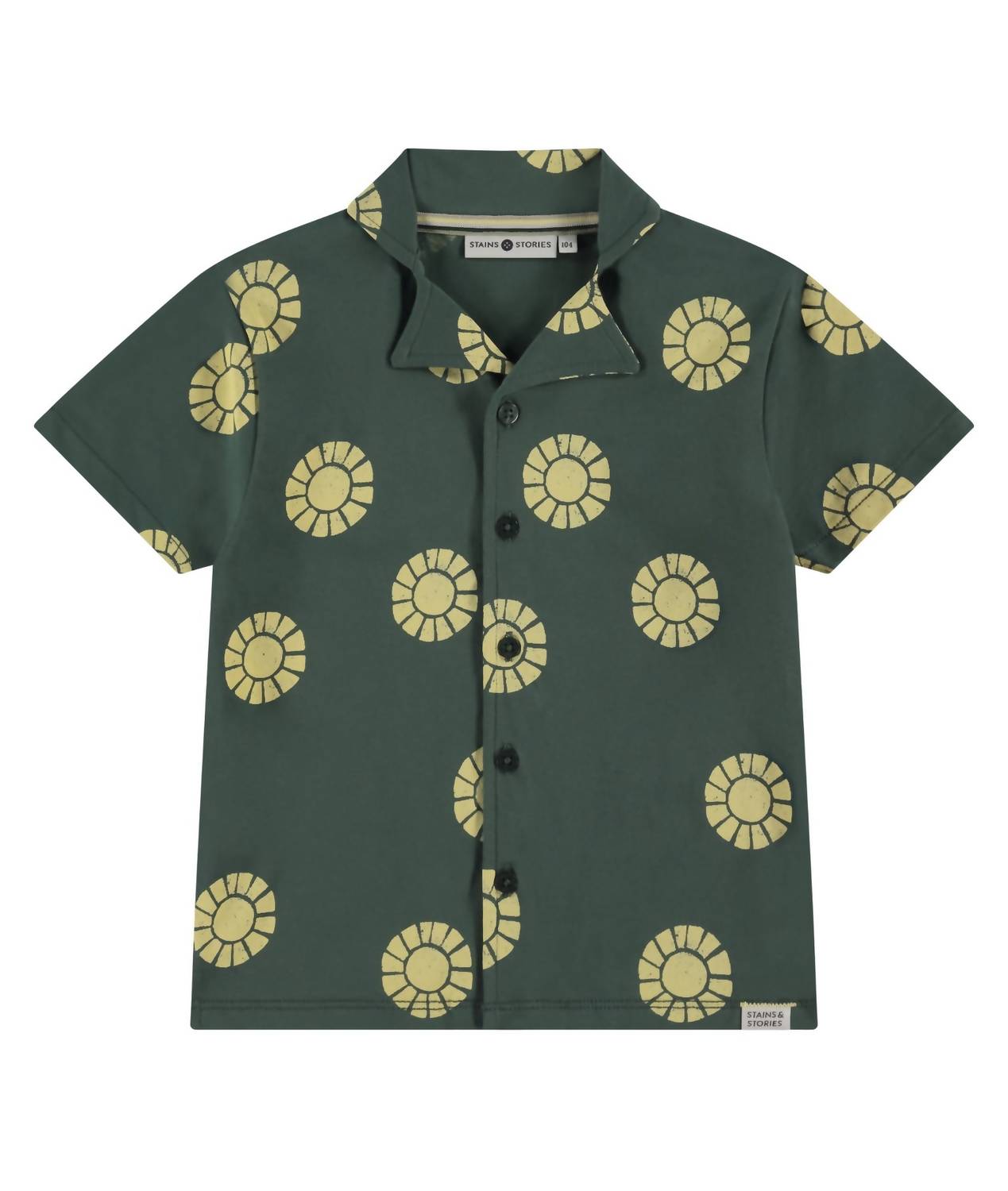 Babyface - Boys' Sun Medallion Short Sleeve Shirt