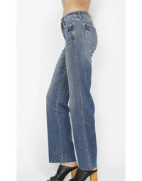 Judy Blue - Mid Rise Tummy Control Straight Jeans