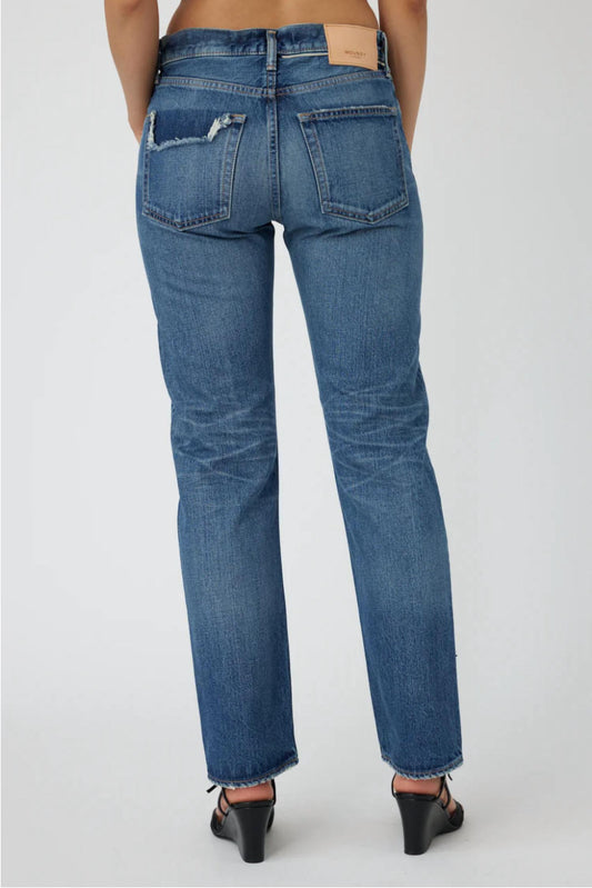 Moussy - Vintage Chateau High Waisted Straight Jean