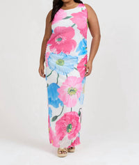 Fashion Szn Curve - Mesh Maxi Dress - Plus