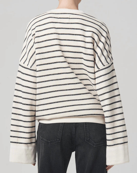 Citizens Of Humanity - Luella Cape Sleeve Fleece Sweatshirt