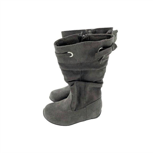 Harper Canyon - Little Girls' Faux Suede Boots
