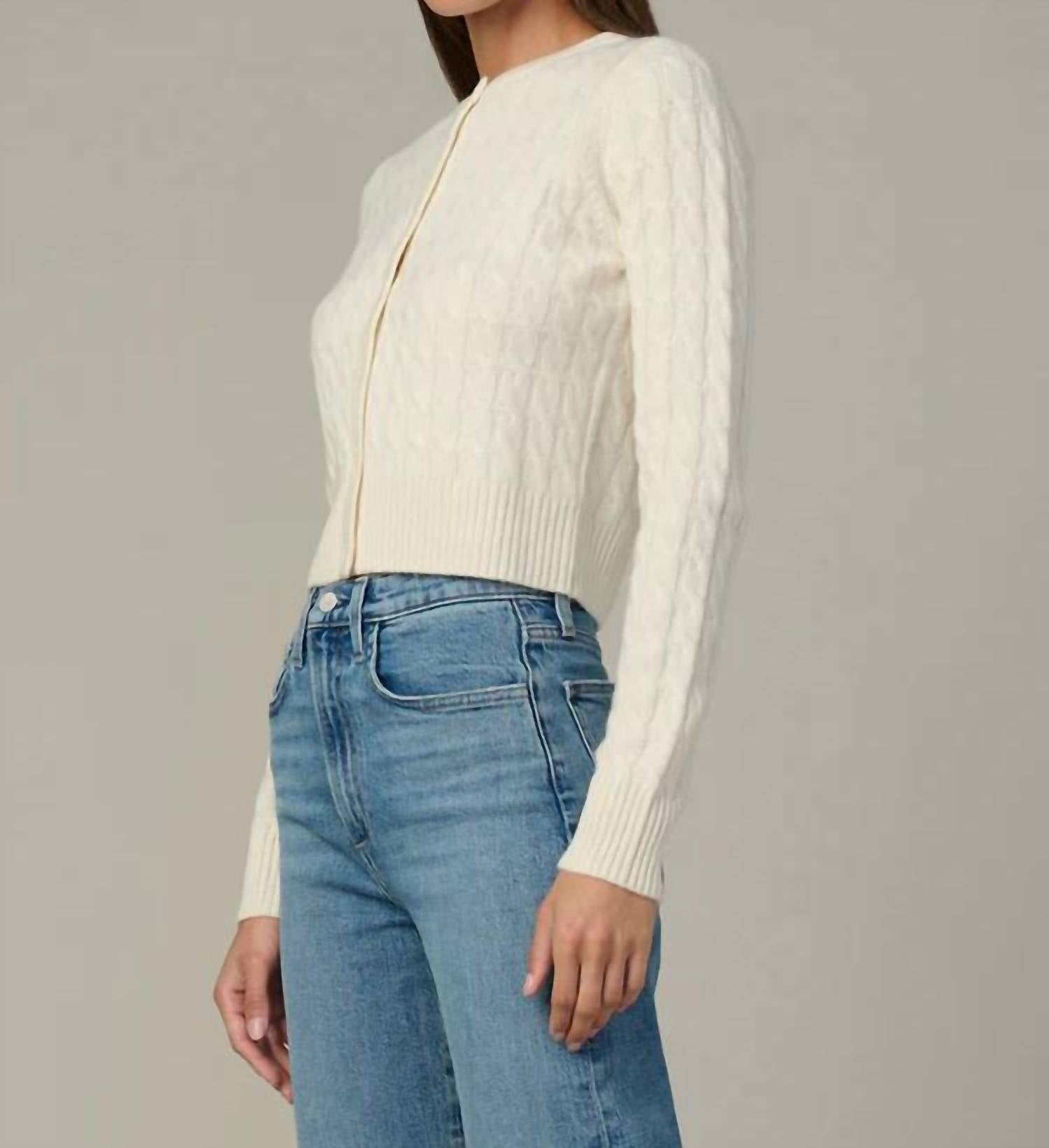 Joe'S Jeans - Cable Dani Cashmere Cardigan