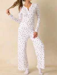 Z Supply Holly Long Sleeve Top in white - women's intimate
