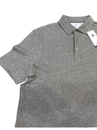 Brax Men's Polo Shirt in grey - men's shirt - detail view