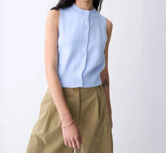 Deluc - Amanda Sleeveless Knit Cardigan Vest