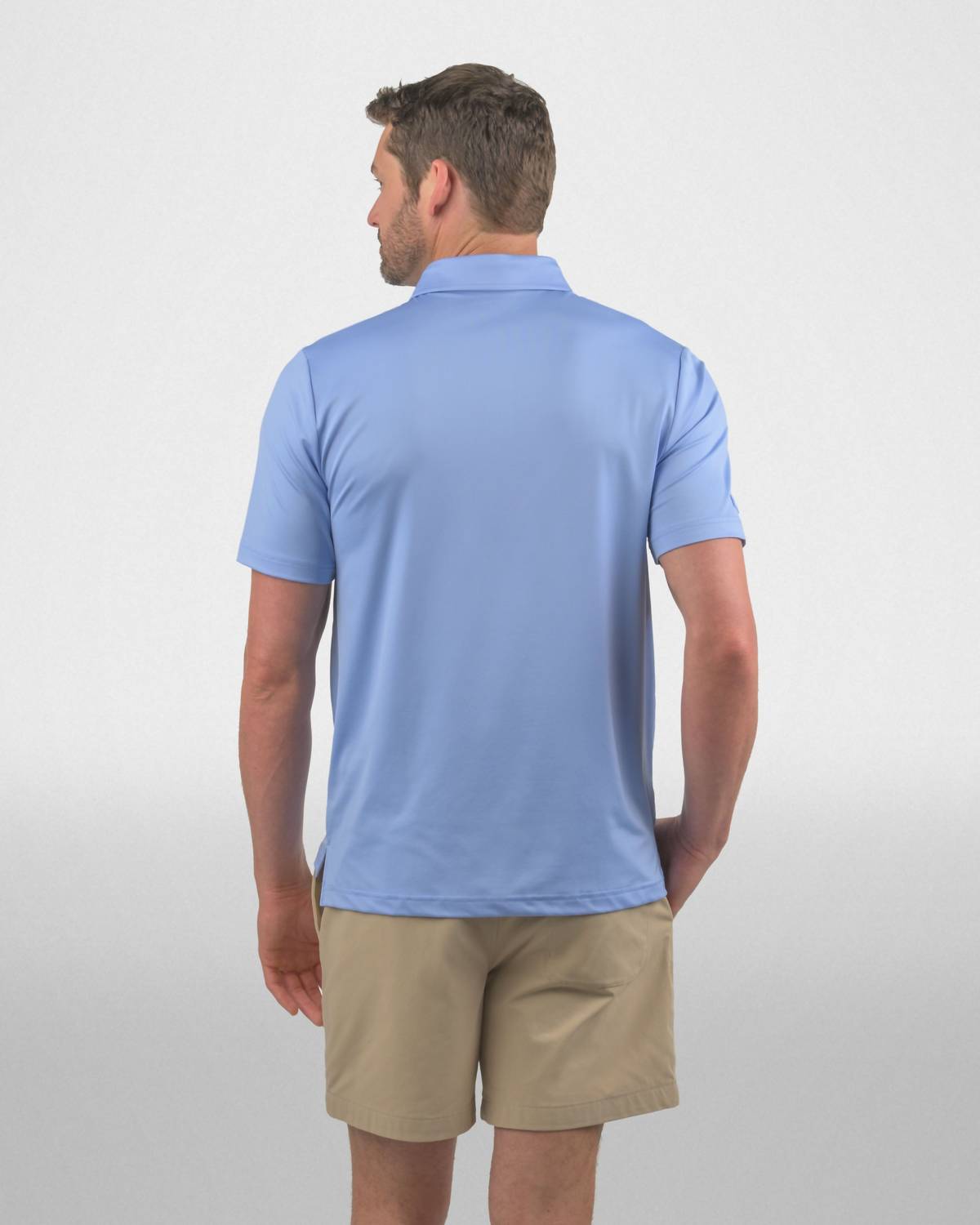 Good Good Golf - Blueberry Short Sleeve Polo
