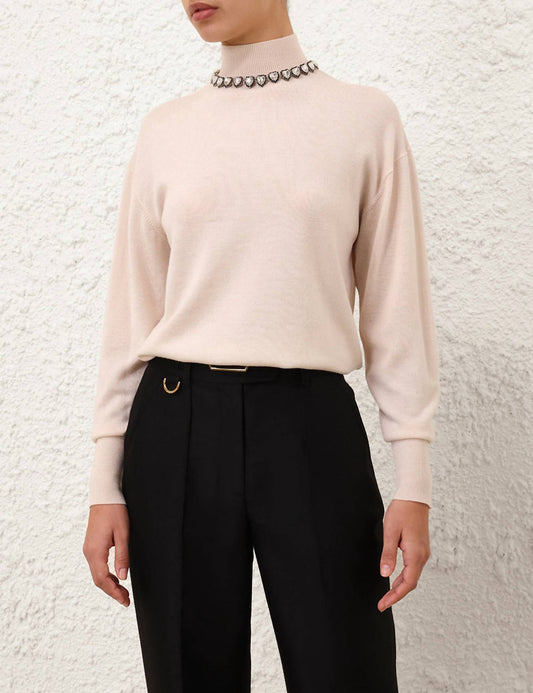 Zimmermann - Women's Hypnotic Embellished Sweater