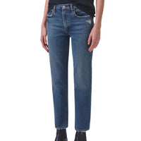 Agolde - Kye Mid Rise Straight Crop Jeans