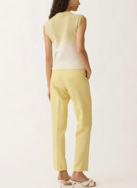 Fabiana Filippi - Faded Ombre Slim Fit Cardigan And Vest Set