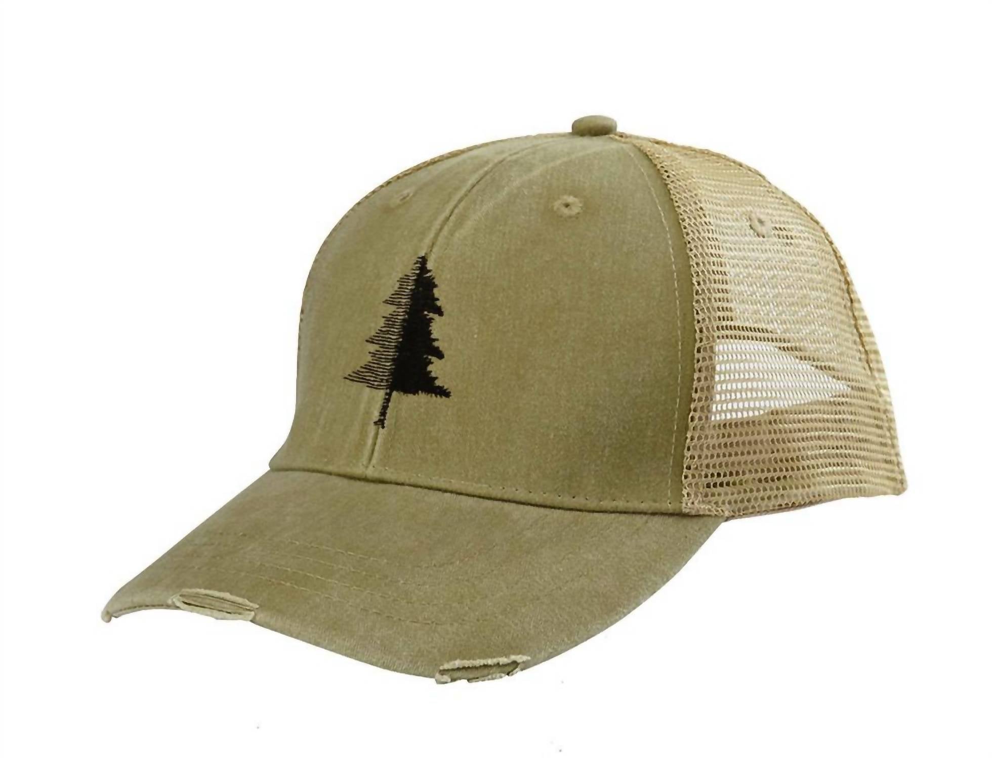 Black Lantern - Men's Split Tree Trucker Hat
