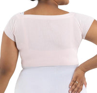 Capezio - Ribbed Knit Cropped Sweater