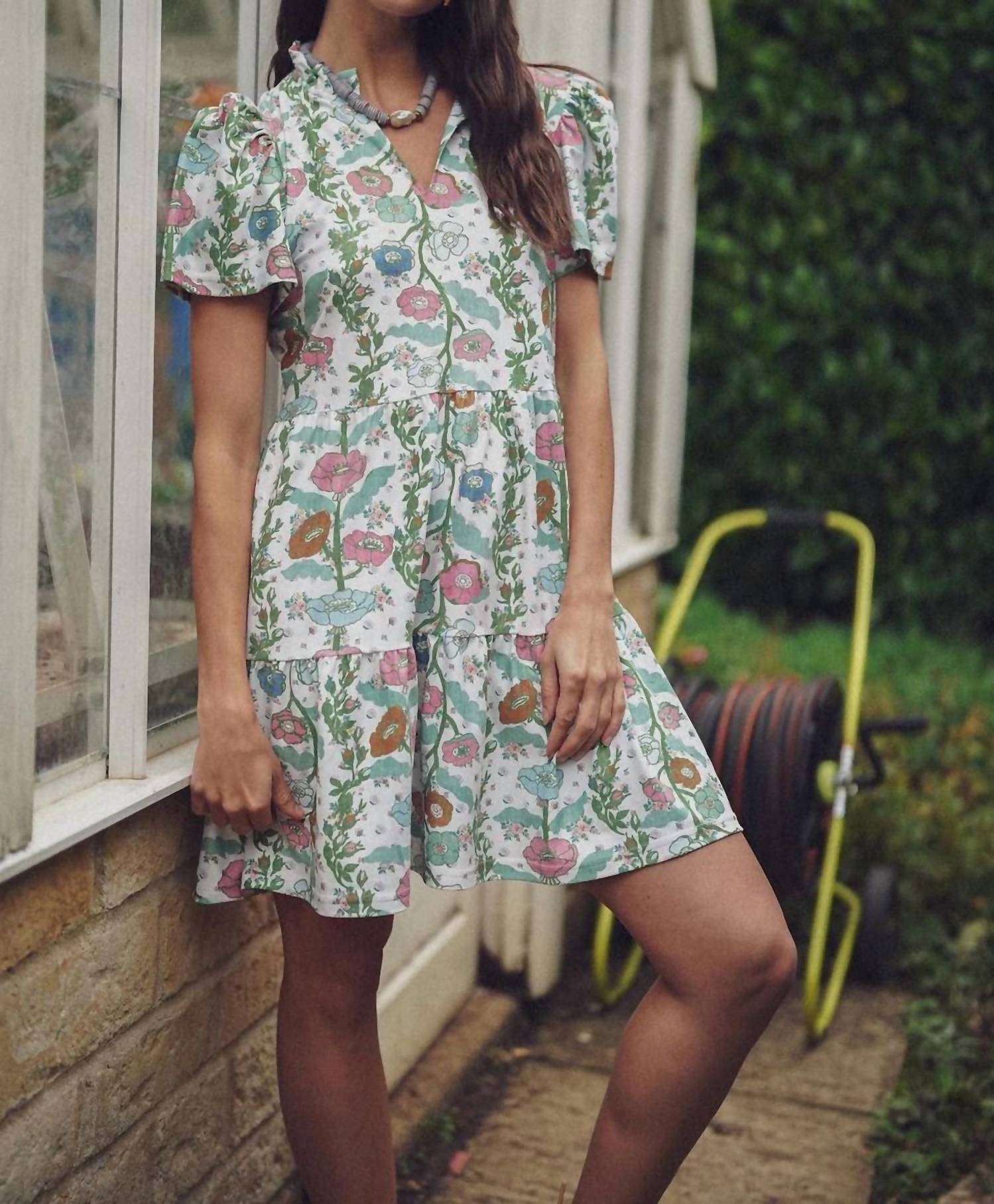 Smith & Quinn - Women's Cotton Blend Mini Dress