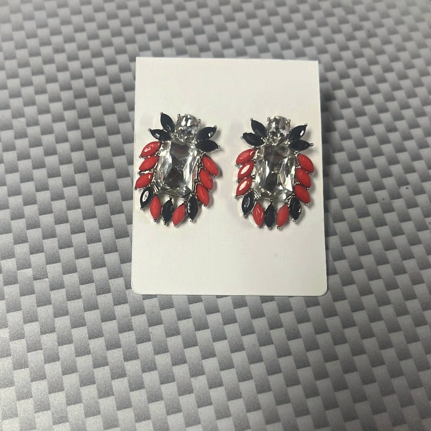 Stadium Gem - Women's Game Day Glam Cluster Earrings