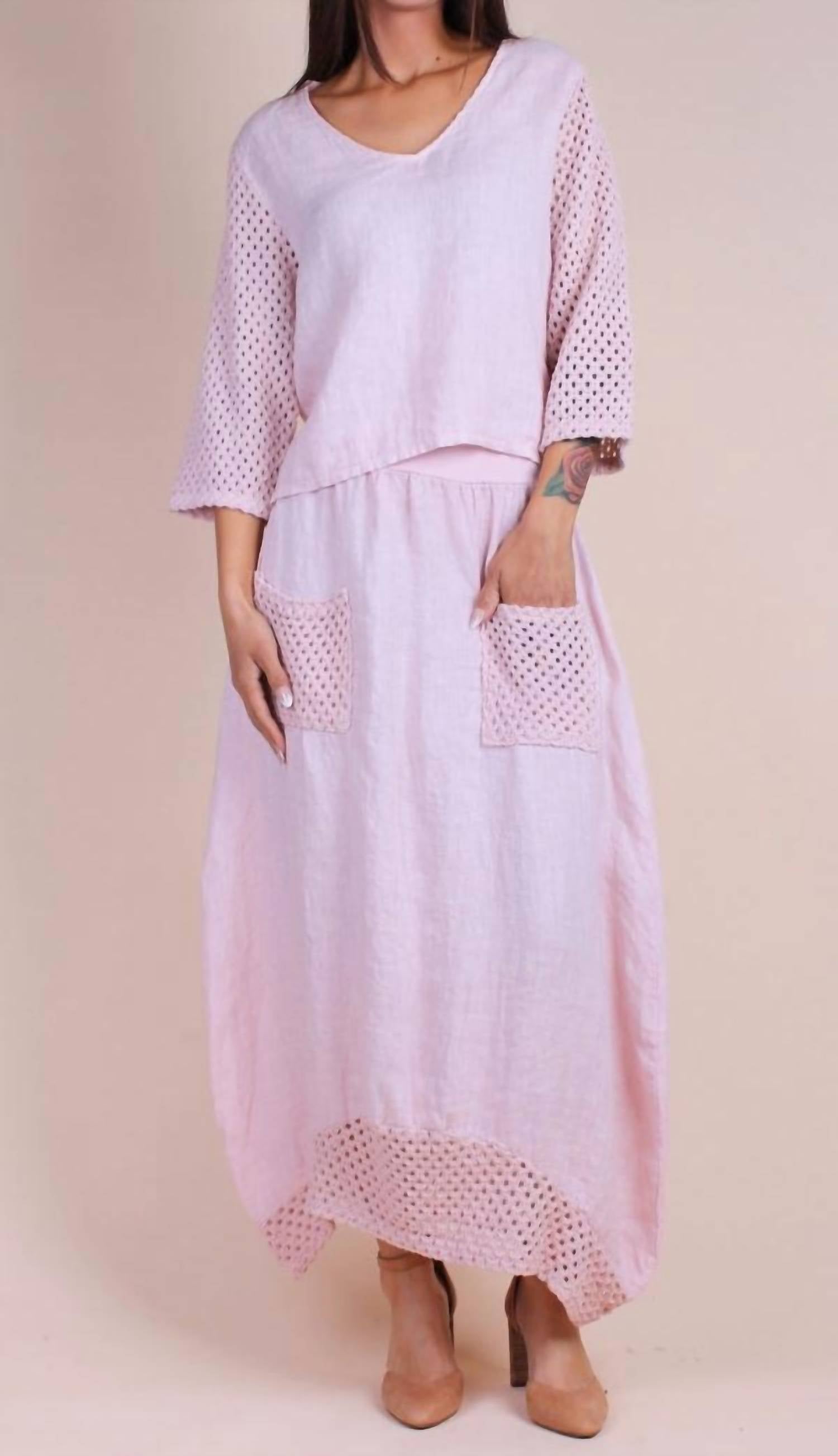Gigi Moda - Primavera Linen Skirt